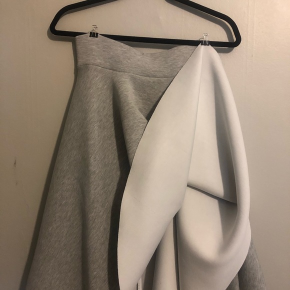 Grey “Sweatshirt” Skirt - Picture 2 of 5